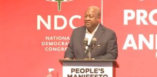 NDC Manifesto: I will scrap law banning importation of ‘accident cars’—Mahama