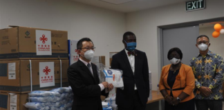 China presents second batch of medical supplies