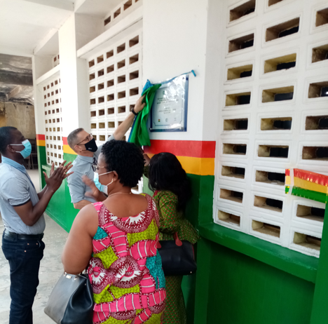 Overseas Commerce hands over refurbished office to Tema West NCCE