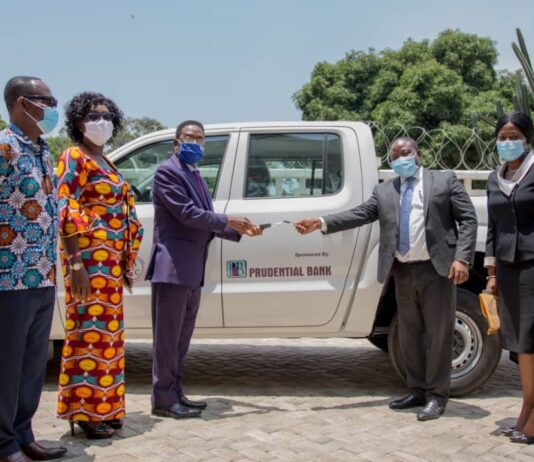 Prudential Bank donates vehicle in support of 2020 Teacher Prize