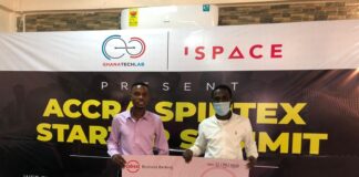 ISpace rewards 3 startups for excelling at Accra Spintex Startup Summit Hub