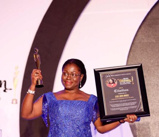 Second Deputy Governor receives Glitz Africa Corporate Personality of The Year Award