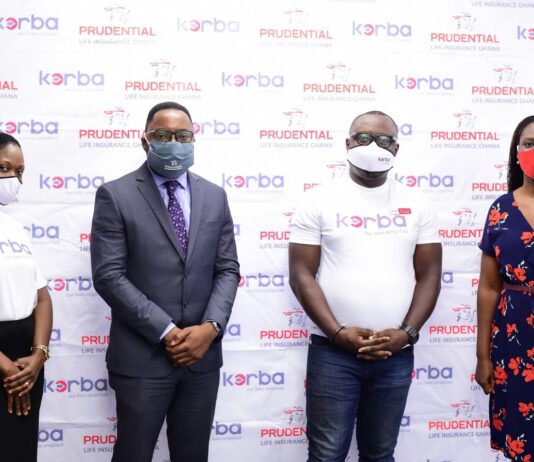 Korba partners Prudential Life to provide insurance cover for customers