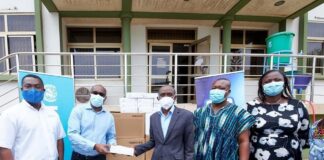 Stanbic Bank donates COVID 19 test kits to Ghana Health Service