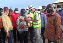 Transport Min overwhelmed with progress of work on fishing landing sites