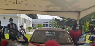 Nyaho supports Ayawaso West Health Directorate with a brand new vehicle