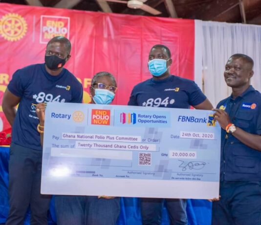 FBNBank supports fight against Polio