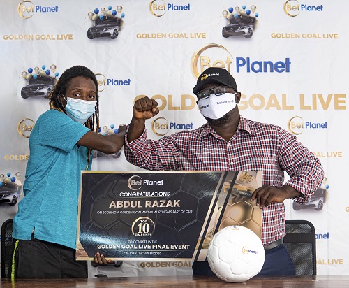 BetPlanet presents Golden Goal Ticket to 1st finalist