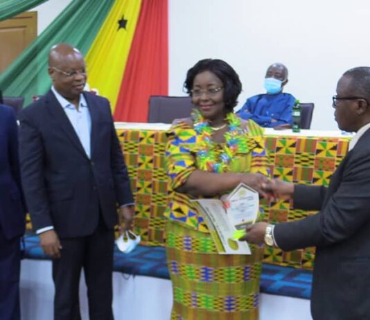 CIB President honoured for integrity, accountability