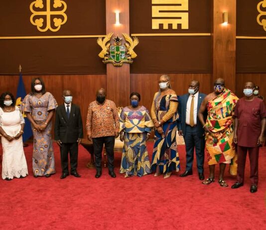 President inaugurates governing board of RTI Commission