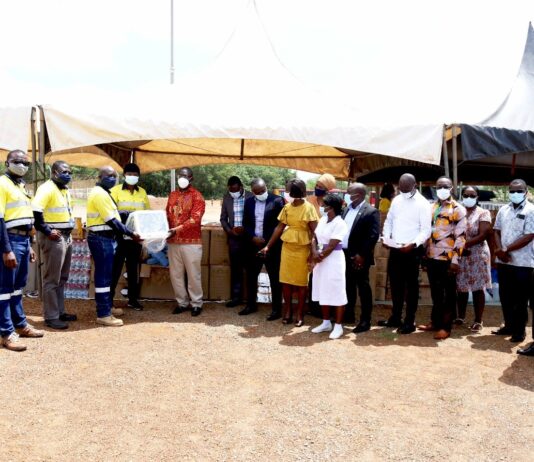 Newmont donates GH¢1.5m COVID-19 relief items to facilities in Bono & Ahafo