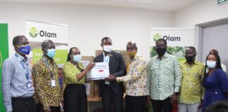 Olam and Temasek donate COVID-19 PPE to Noguchi Institute