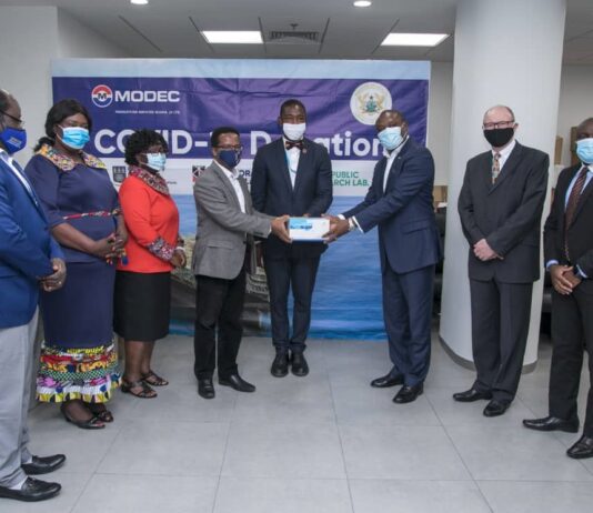 MODEC and Partners support 4 National COVID-19 Testing Centres with over US$600,000