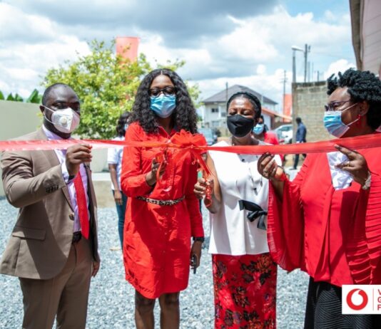 Vodafone hands over transit shelter to Ark Foundation to support domestic violence victims