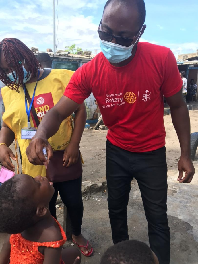 walk with rotary, walk for polio