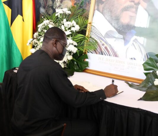 Dr Agyapong eulogises Rawlings —says he was fair, firm & principled