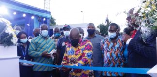 Akufo-Addo unveils ultra-modern Metro TV edifice