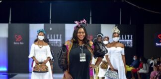 Selina Beb showcases new collection at Glitz Africa Fashion Week