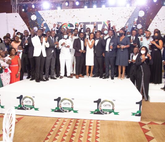 MTN wins big at 10th GITTA 2020
