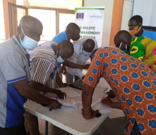 E-Magin project organises training on Environment Health And Safety in Accra