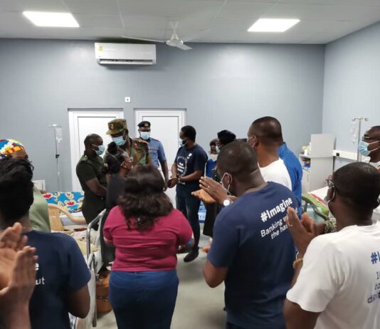 Stanbic refurbishes 37 Military Hospital Maternity Ward