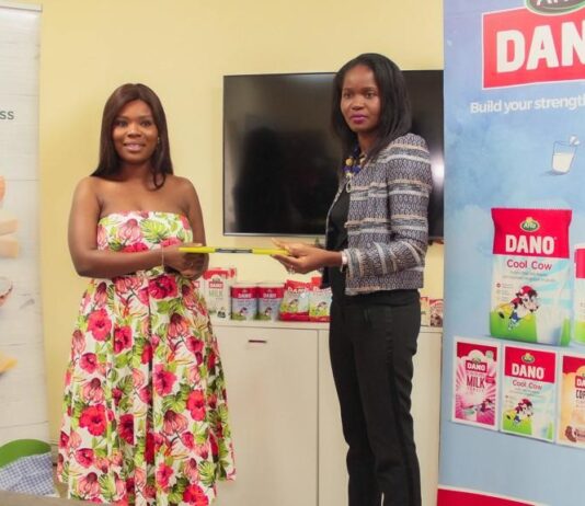 Deloris Frimpong Manso (Delay) is new brand ambassador for Dano Milk