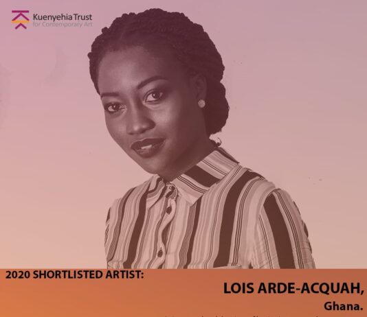 The Kuenyehia Trust for Contemporary Art announces Lois Arde-Acquah as 2020 winner of the Kuenyehia Prize