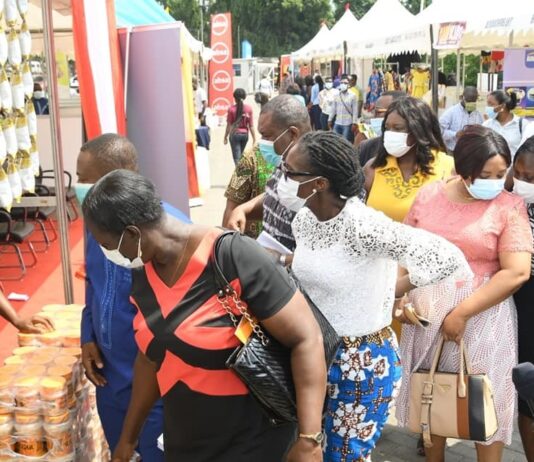 AGI/NBSSI/Mastercard Foundation hold MSMEs Street Fair