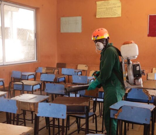 Ahead of reopening… Over 6,000 basic schools in Greater Accra undergo mass disinfection &fumigation