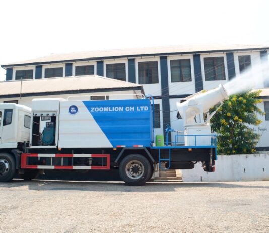 MoE partners Zoomlion to disinfect & fumigate SHSs in Central Region