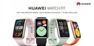 HUAWEI WATCH FIT; The perfect smartwatch for everyone