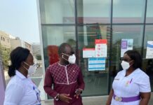 Vodafone Foundation donates PPE to Accra Regional Hospital during Christmas